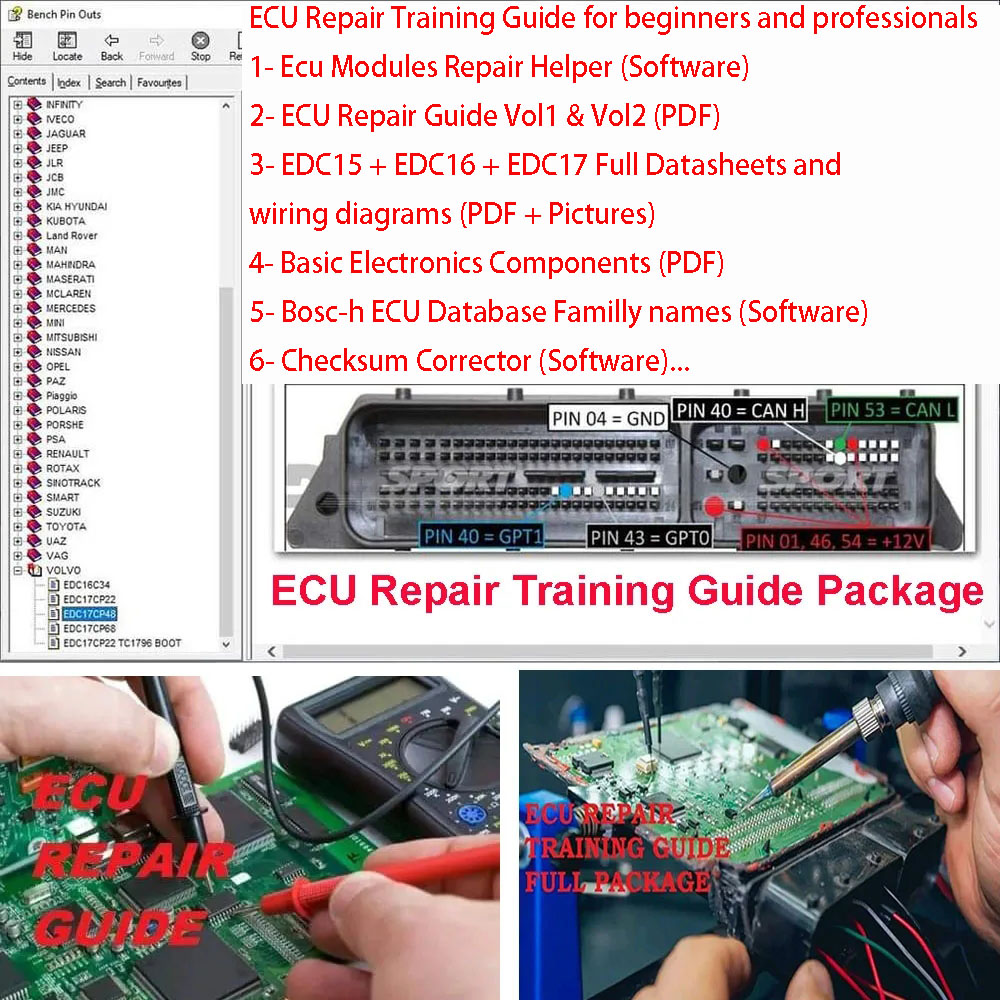 Electronics Repair Basics - Учебное пособие по ремонту ЭБУ Базовая