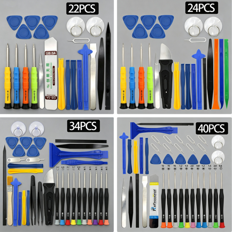 Electronics Repair Equipment - Многофункциональный ремонтный набор из 22/24/34/40 предметов,