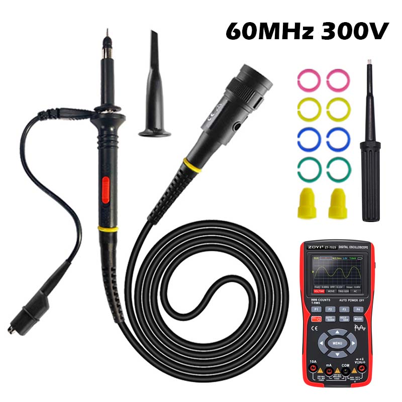 Electronics Repair Equipment - Комплект зондов для осциллографа, 60 МГц,