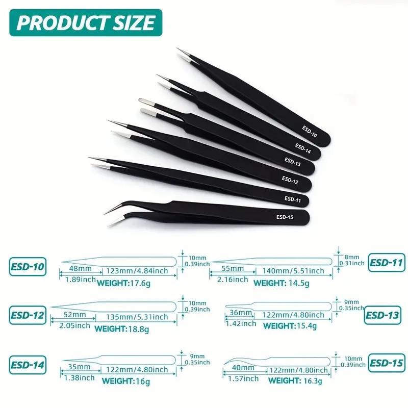 6 шт., набор прецизионных длин – обзор и цена Electronics Repair Tool